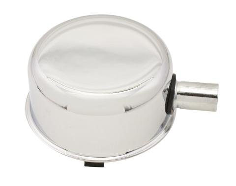 Mr. Gasket Oil Filler Cap with PCV Tube, Chrome 2063