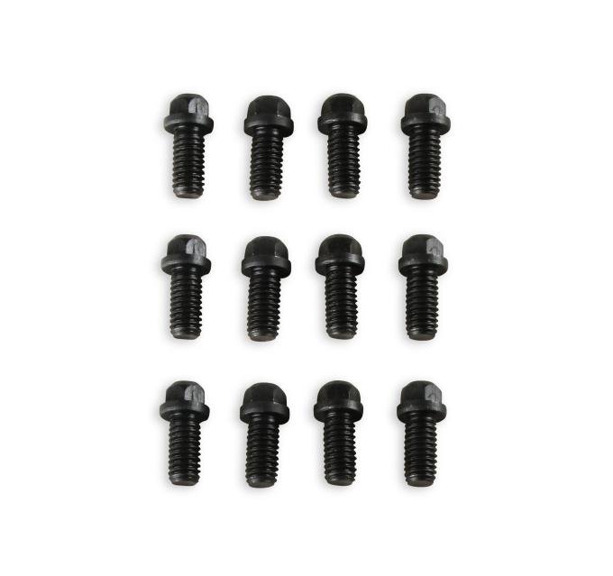 Mr. Gasket Header Bolts, 3/8-16 X 3/4 Inch Hex Head, Set of 12 915