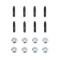 Mr. Gasket Valve Cover Stud Kit, Steel Covers 6324