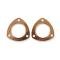 Mr. Gasket Copper Seal Collector Gaskets -Pair 7176C