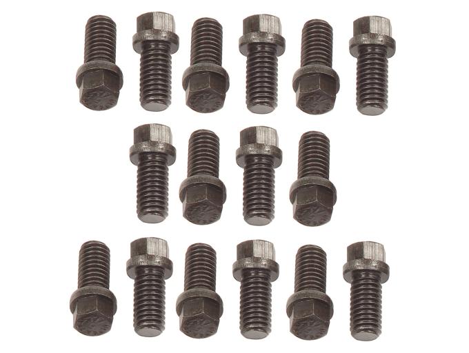 Mr. Gasket Header Bolts, 3/8-16 X 3/4 Inch Hex Head, Set of 16 919G
