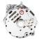 Mr. Gasket Chrome Alternator-Early GM Delco 80 Amp 5123