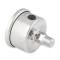 Mr. Gasket Fuel Pressure Gauge, 0-15 PSI, 1/2 Inch Diameter, Liquid Filled 1563