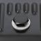Mr. Gasket Transmission Oil Pan, Black Steel 9765BMRG