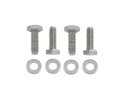 Mr. Gasket Chrome Valve Cover Bolts, Hex Head 5019