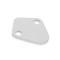 Mr. Gasket Fuel Pump Block Off Plate, Chrome 1516