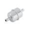 Mr. Gasket Chrome Fuel Filter, Fits 3/8 Inch Hose 9746