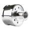 Mr. Gasket Breather Cap, Chrome Plated Aluminum with Ball Milled Top 9116G