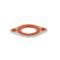 Mr. Gasket Thermostat Gasket, Molded Rubber on Aluminum Carrier 738G