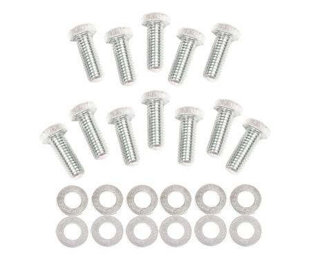Mr. Gasket Intake Manifold Bolt Set, Hex Head 955G