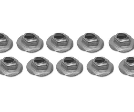 Redline Restomotive® 1974-1982 Chevrolet Corvette Side Marker Light Speed Nut Set