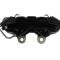 Leed Brakes Power Front Kit with Drilled Rotors and Black Powder Coated Calipers BFC2003-8405X