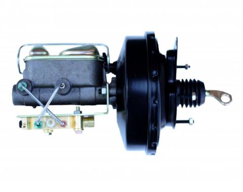 Leed Brakes 9 inch power booster 1 inch bore master cylinder disc/drum (Black) 03471