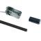 Leed Brakes 9 inch power booster, 1-1/8 inch bore flat top master (Chrome) 2F6