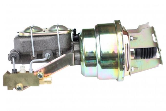 Leed Brakes 7 inch dual power booster, 1-1/8 inch bore master disc/disc (Zinc) 3K1A3
