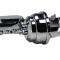 Leed Brakes 8 inch dual power booster, 1-1/8 inch bore flat top master disc/drum (Chrome) 4V6B2
