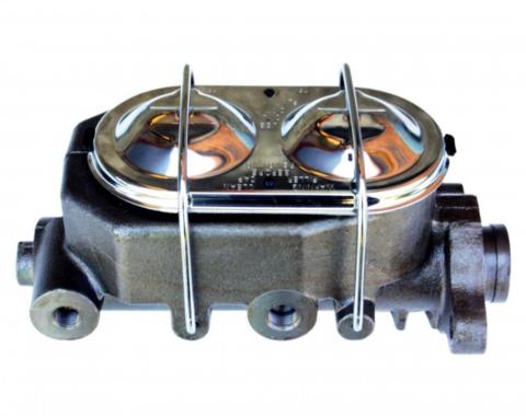 Leed Brakes Master cylinder 1-1/8 inch bore GM style with left side outlets with chrome cap MC00B
