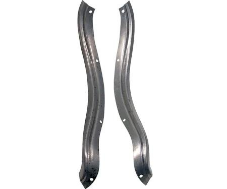 Corvette Door Drip Rails, (57 Late), 1957-1962