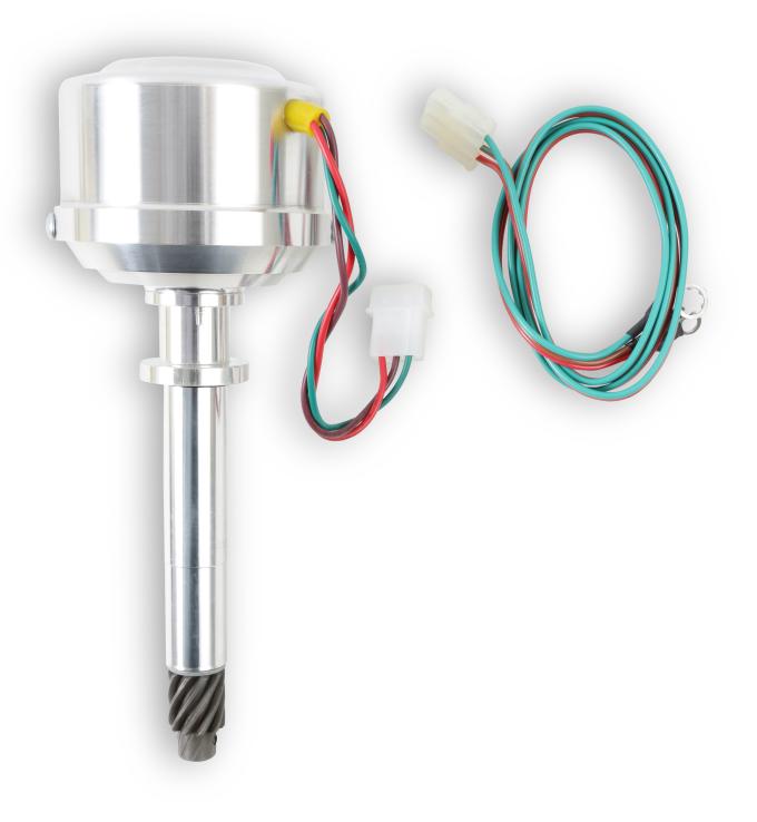 Mallory Distributor, E-Spark, Mechanical Advance, Fits Harley Big Twin 1936-1969 A556