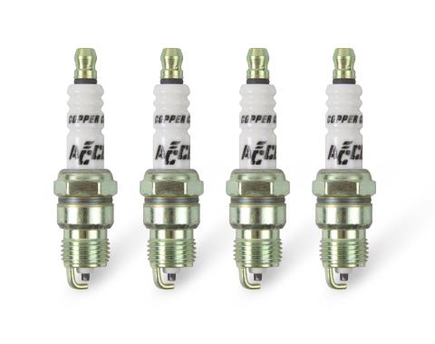 Accel HP Copper Spark Plug, Shorty 0276S-4
