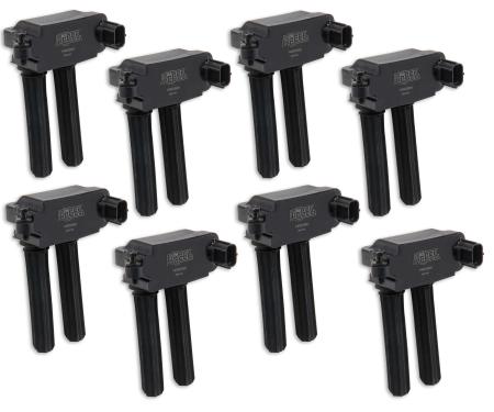 Accel Ignition Coil Gen 3 Dodge Chrysler Hemi 5.7L/6.1L/6.2L/6.4L, Dual Plug, Black 140038K-8
