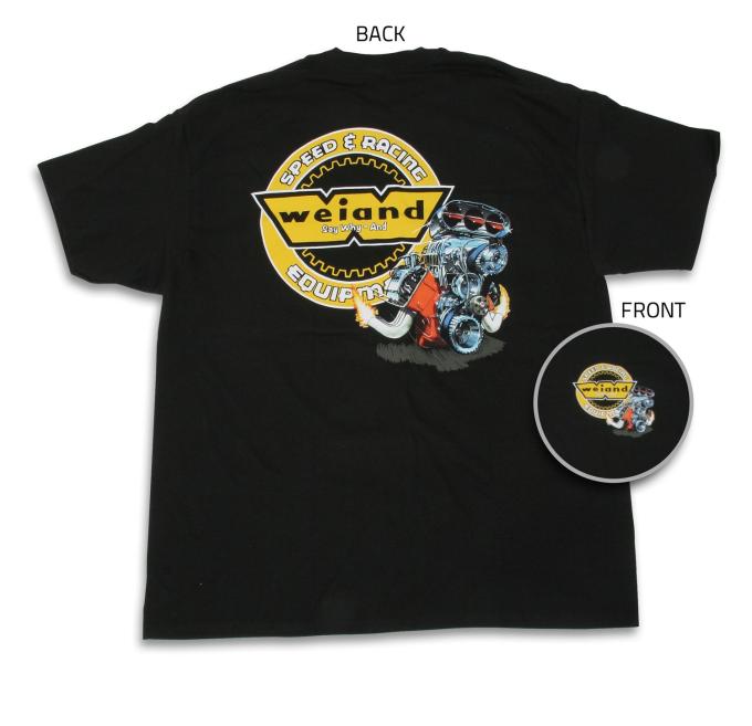 Weiand Retro Hemi T-Shirt 10003-LGWND