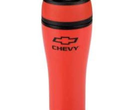 Chevy Tumbler, Red, With Click Open Lid