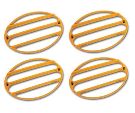 Corvette Tailght Louver Kit, Phantom Millenium Yellow, 2000-2004