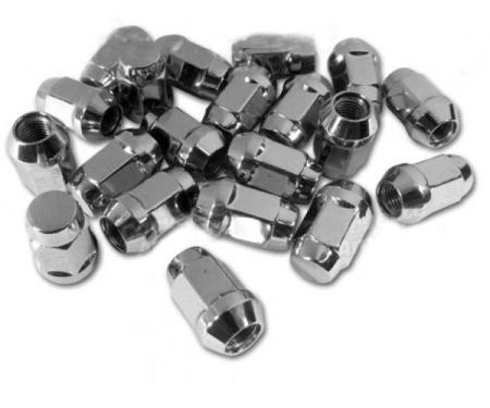 Corvette LugNuts, Chrome 12MM X 1.5, 20 Piece Set