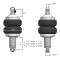 Ridetech Front HQ Shockwaves, 1000 Series with 4.1" stroke and 1.7" eye 21140101