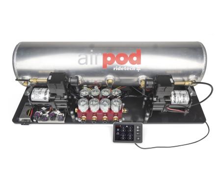Ridetech 5 Gallon BigRed AirPod with RidePro E5 air suspension controller 30514700