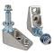 Ridetech Billet Lower Shockwave/Coil-Over mounts with Stud and hardware. Sold as Pair 90001928