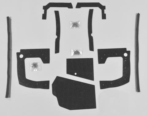 Detroit Muscle Technologies 1968-1969 Dodge / Plymouth Mopar B Body 68 69 Coronet MEGA Splash Shield Set nMaual BCO6869SS91