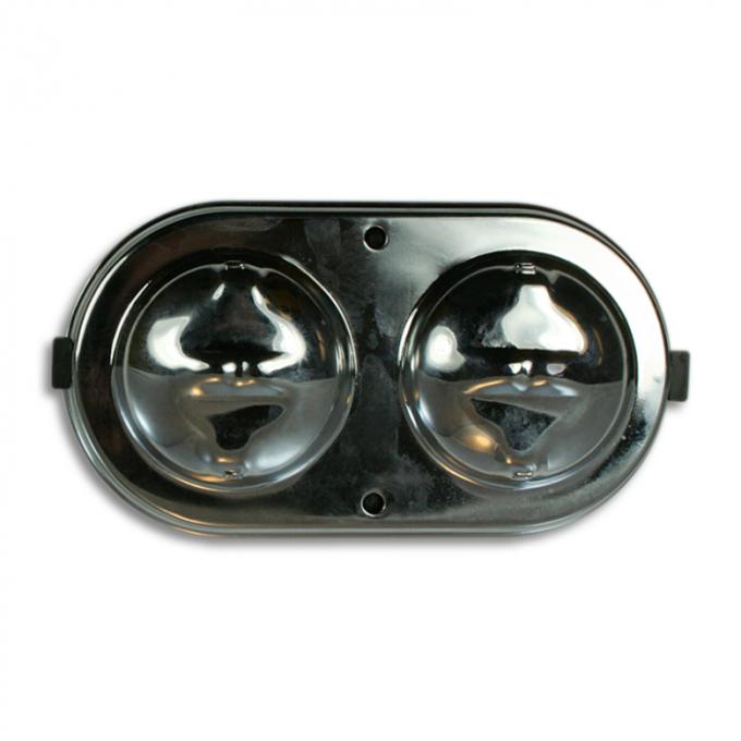 Redline Restomotive® 1967-1982 Chevrolet Corvette Chrome Brake Master Cylinder Cover & Gasket