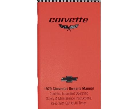 Corvette Owners Manual, 1979