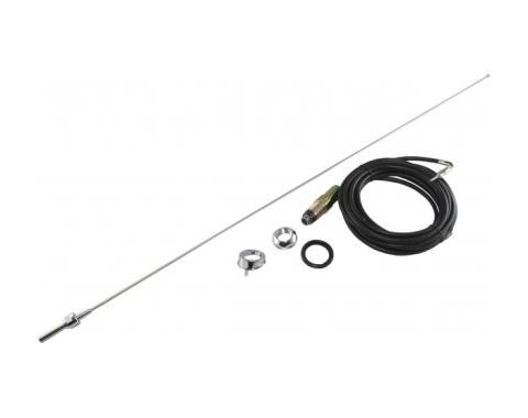Corvette Fixed Mast Antenna Kit, Standard, 1969-1973