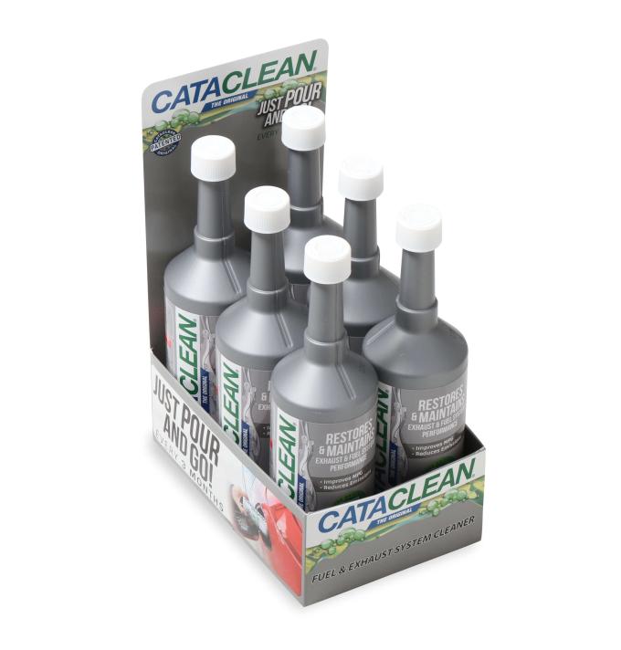 CataClean -Fuel and Exhaust System Cleaner, Gasoline, 16 Oz. Countertop 6-Pack 120007-6