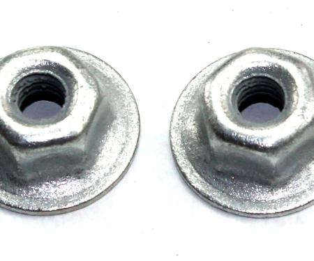 Redline Restomotive® 1964-1966 Ford Mustang Tail Light Body Nuts, Completes One Side