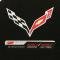 Corvette Trunk Lid Inner Liner, C7 Z06 Supercharged Logo, Black, 5 Piece, 2014-2019