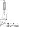 Wilwood Brakes Billet Narrow Dynalite Radial Mount 120-14765-SI