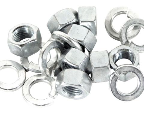 Corvette Rear Backing Shield Hardware, 16 Piece, 1963-1982