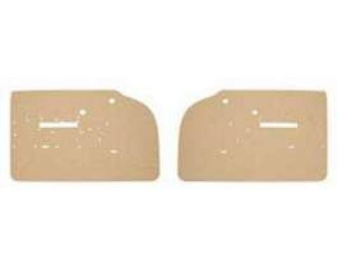 Chevy Cardboard Interior Front Door Panels, 4-Door Sedan & Wagon, Bel Air, 1955-1956