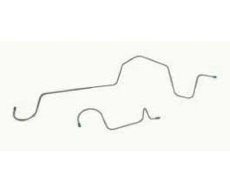 Chevy Rear Housing Brake Lines, For Cars With 8 Or 9 Ford Rear End, 1955-1957