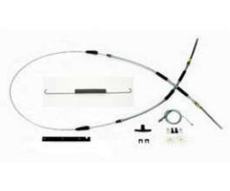 Chevy Emergency Brake Rebuild Kit, Non-Convertible, 1955-1957
