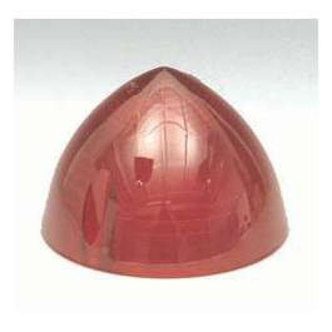 Chevy Taillight Lenses, Red, 1956