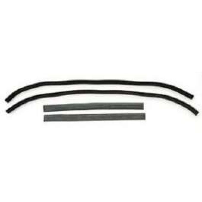 Chevy Wheelhouse Seals, Rear, 1955-1957