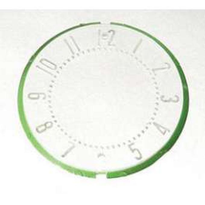 Chevy Clock Face Lens, 1955-1956