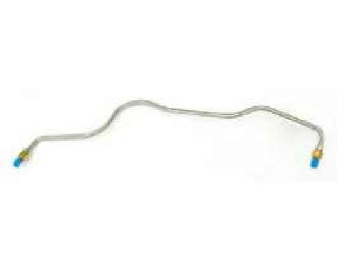 Chevy 4-Barrel Carburetor To Pump Fuel Line, Stainless Steel, 1956-1957