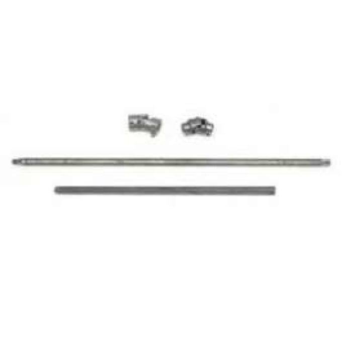 Chevy Steering Shaft Kit, With Rack & Pinion & Stock Column, 1955-1957