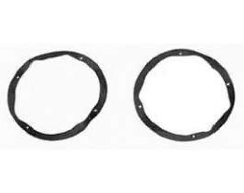 Chevy Headlight Bucket Seals, 1957